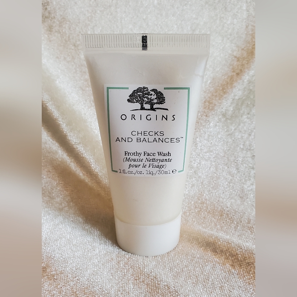 5 for $25 -  Origins Checks and Balances Frothy Face Wash 1 fl oz 30 mL